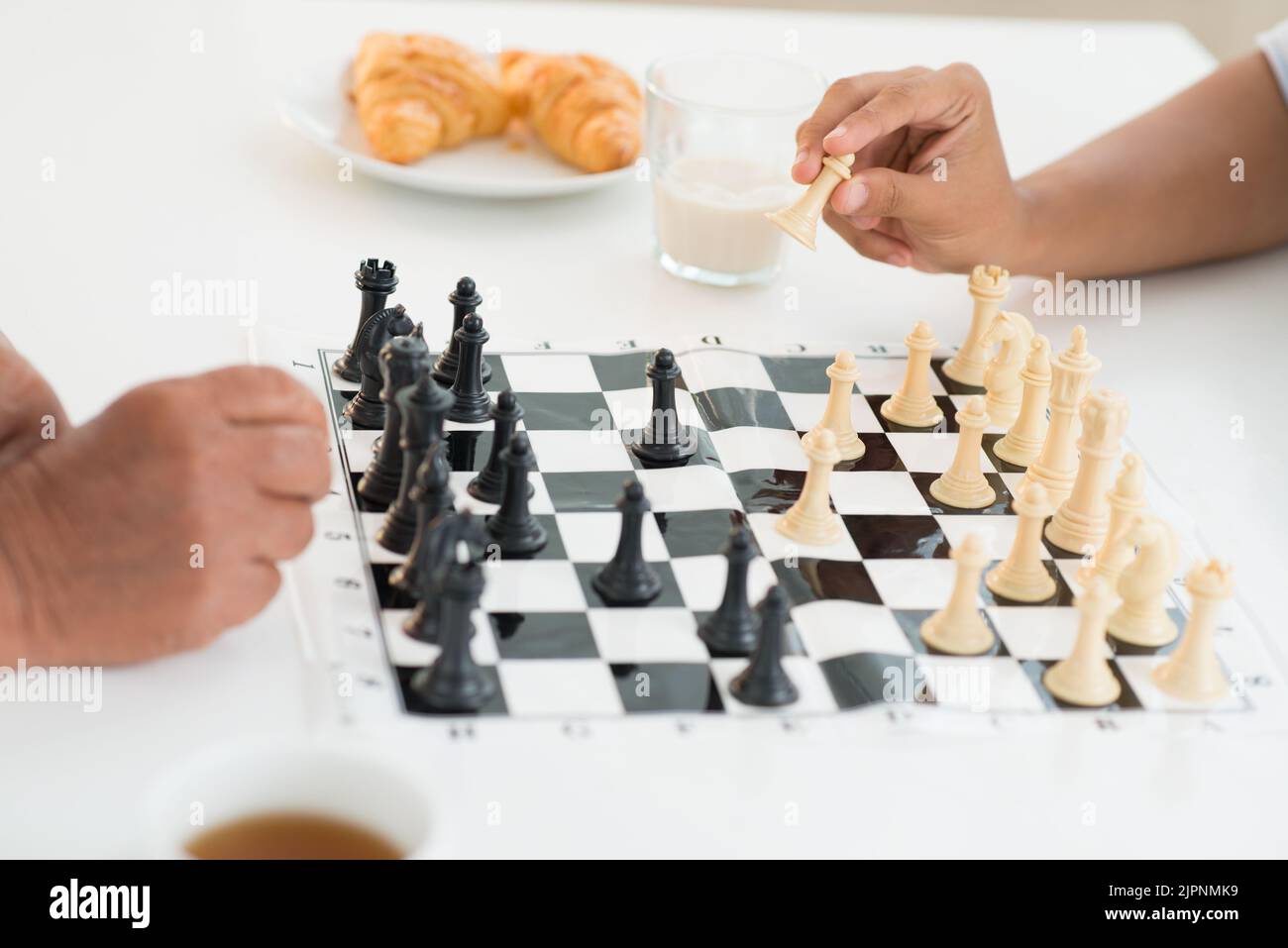 Making a chess move hi-res stock photography and images - Alamy