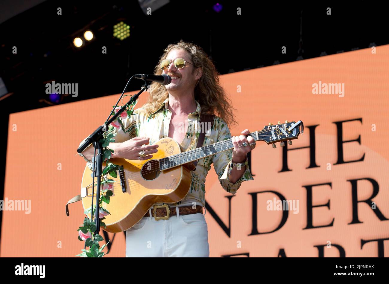 London UK 26.6.2022 The Wandering hearts perform at British summer time festival hyde park Stock Photo