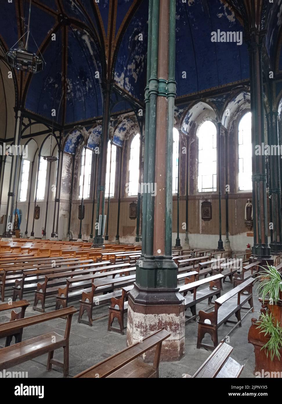 Eglise Saint Paul, XIX e siècle, Montluçon, Creuse, France Stock Photo
