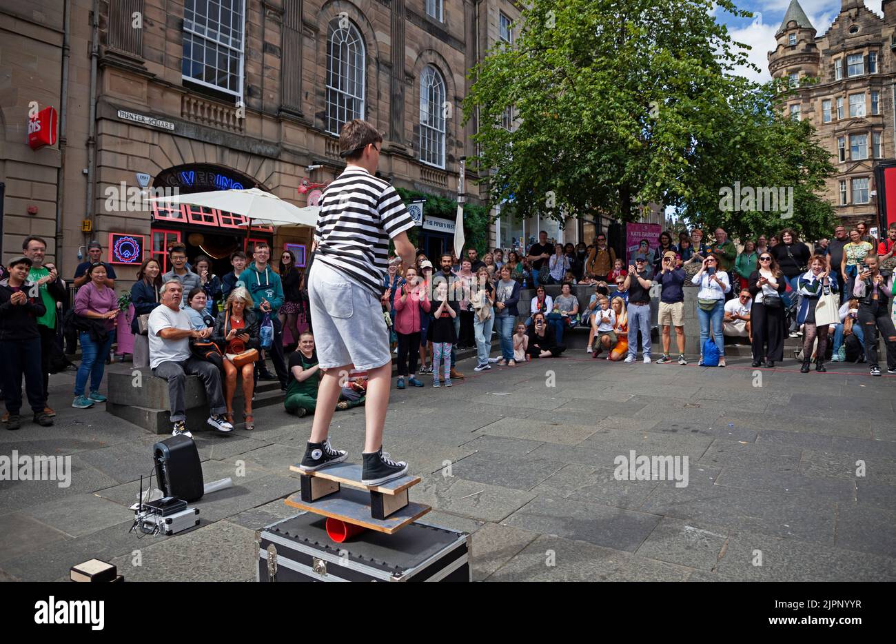 EdFringe Royal Mile, Edinburgh, Scotland. 19th August 2022. Edinburgh