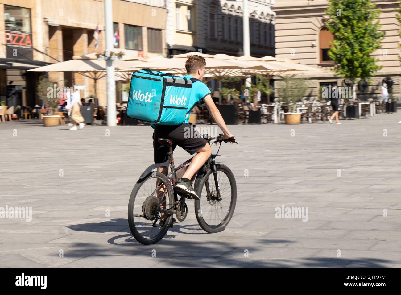 Wolt delivery hi-res stock photography and images - Alamy