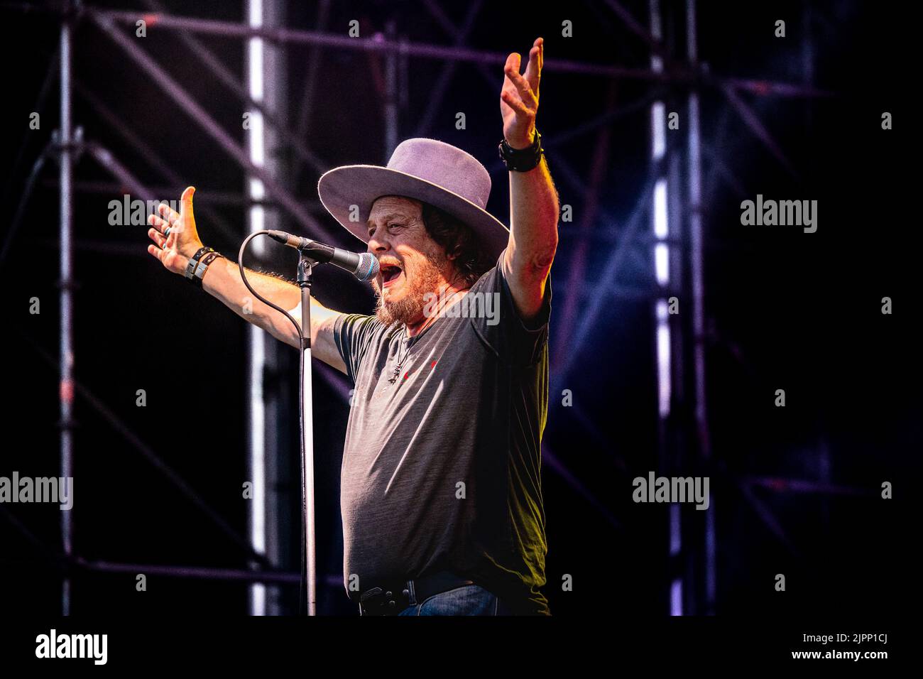 Turin Italy 2 July 2022 Zucchero live at Stupinigi Sonic Park © Andrea Ripamonti / Alamy Stock Photo
