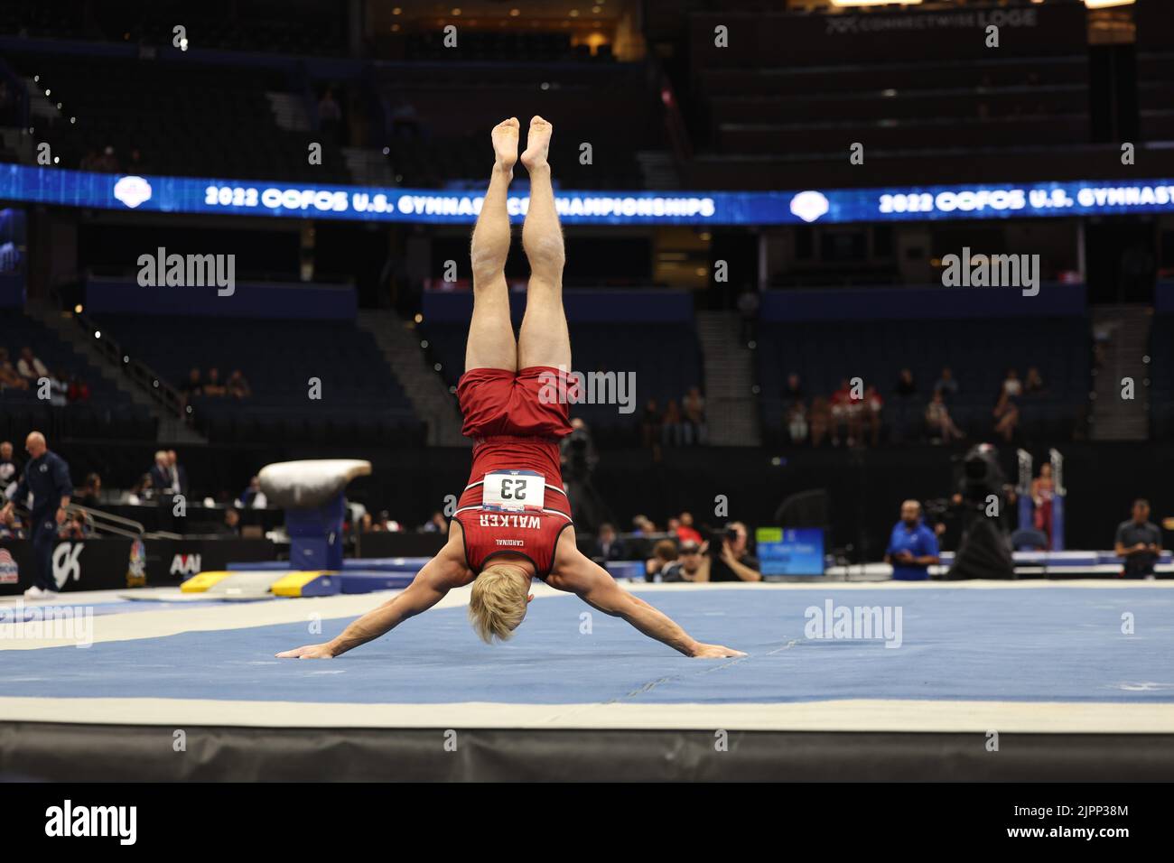 August 18, 2022 Colt Walker from Stanford competes during men's preliminaries at the 2022 U.S
