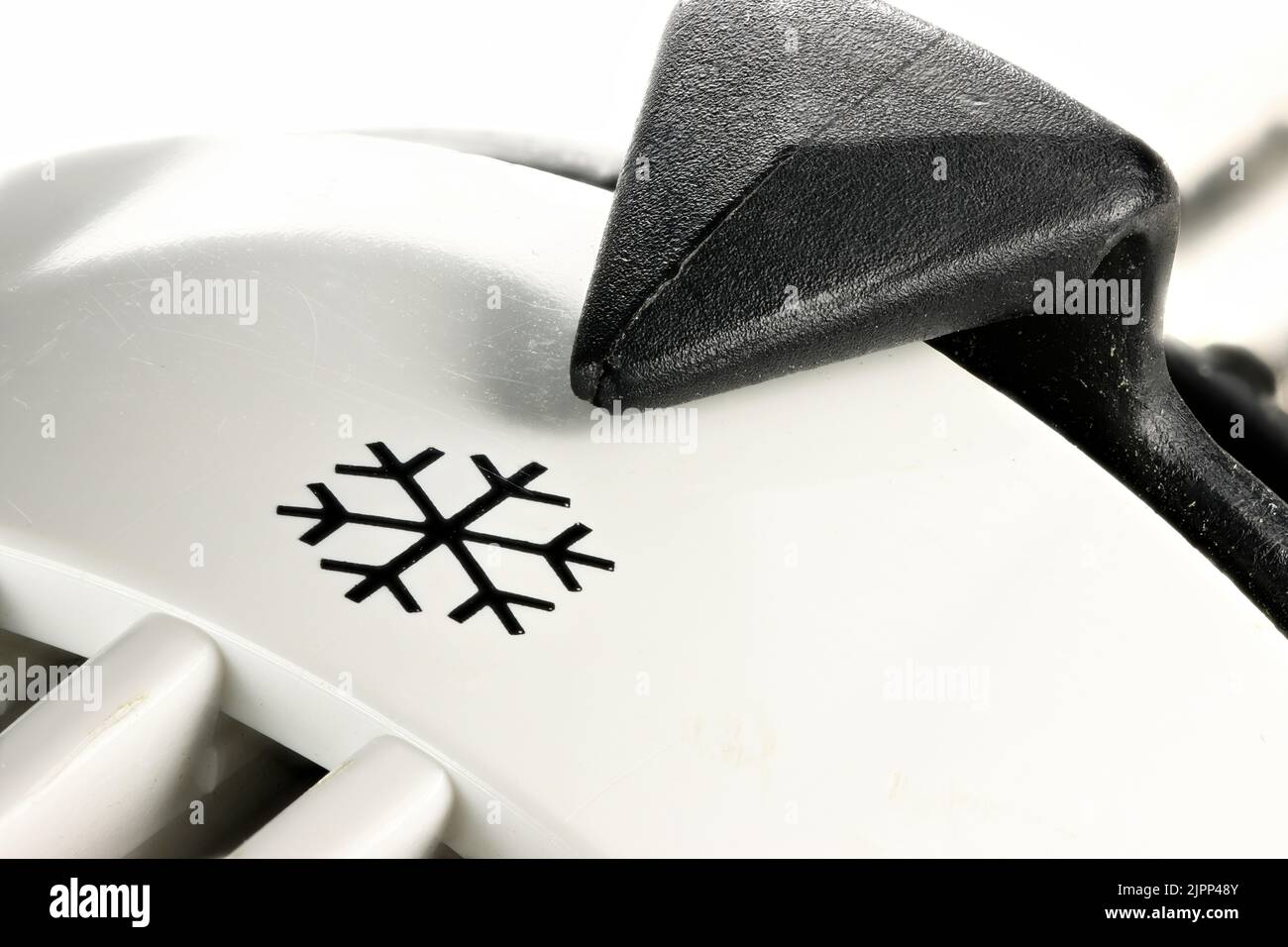 thermostatic radiator valve at frost protection position Stock Photo ...