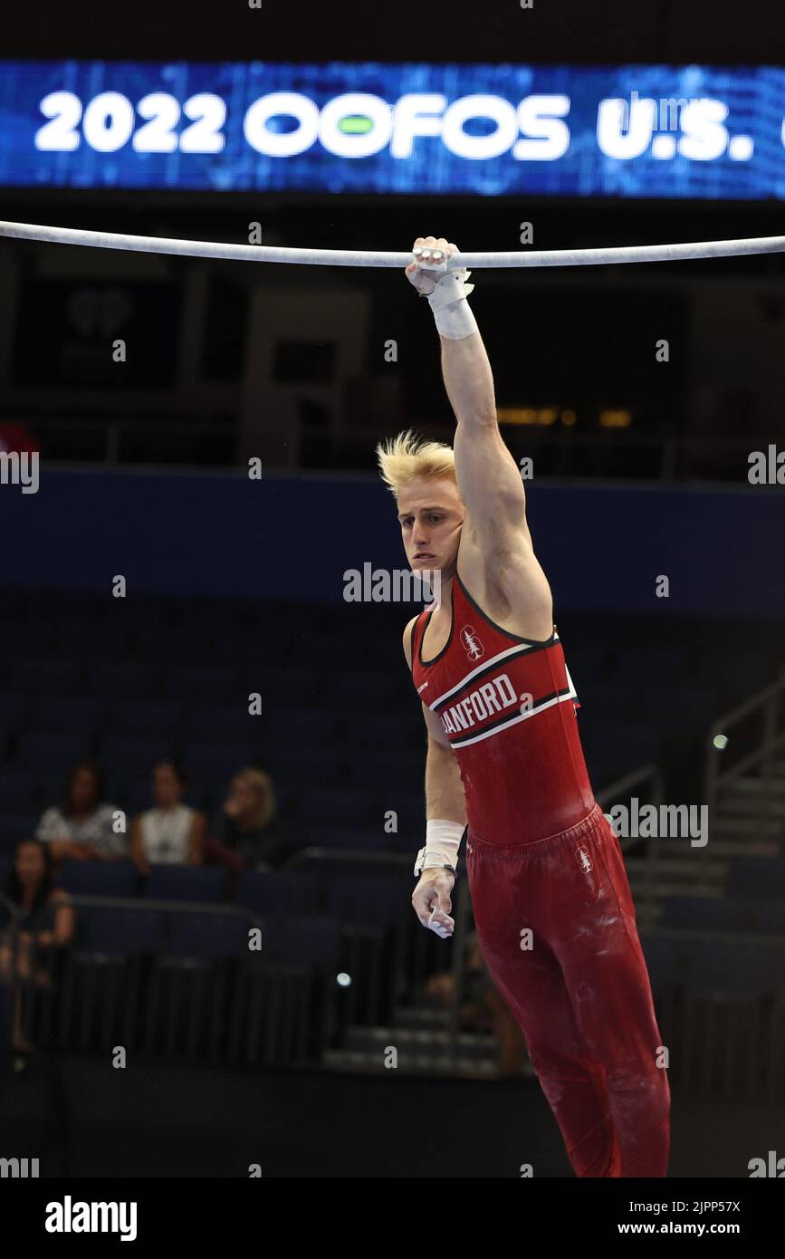 August 18, 2022 Colt Walker from Stanford competes during men's