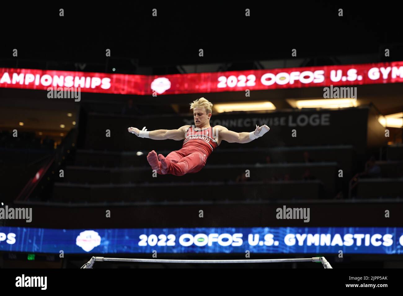 August 18, 2022 Colt Walker from Stanford competes during men's