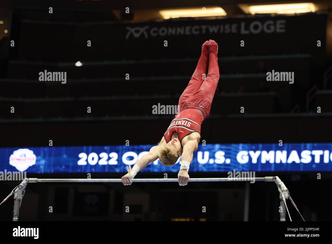 August 18, 2022 Colt Walker from Stanford competes during men's