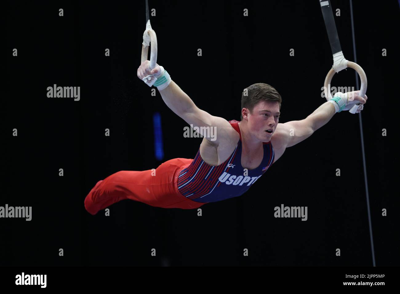 August 18, 2022: Alex Diab from the USOPTC competes during men's ...