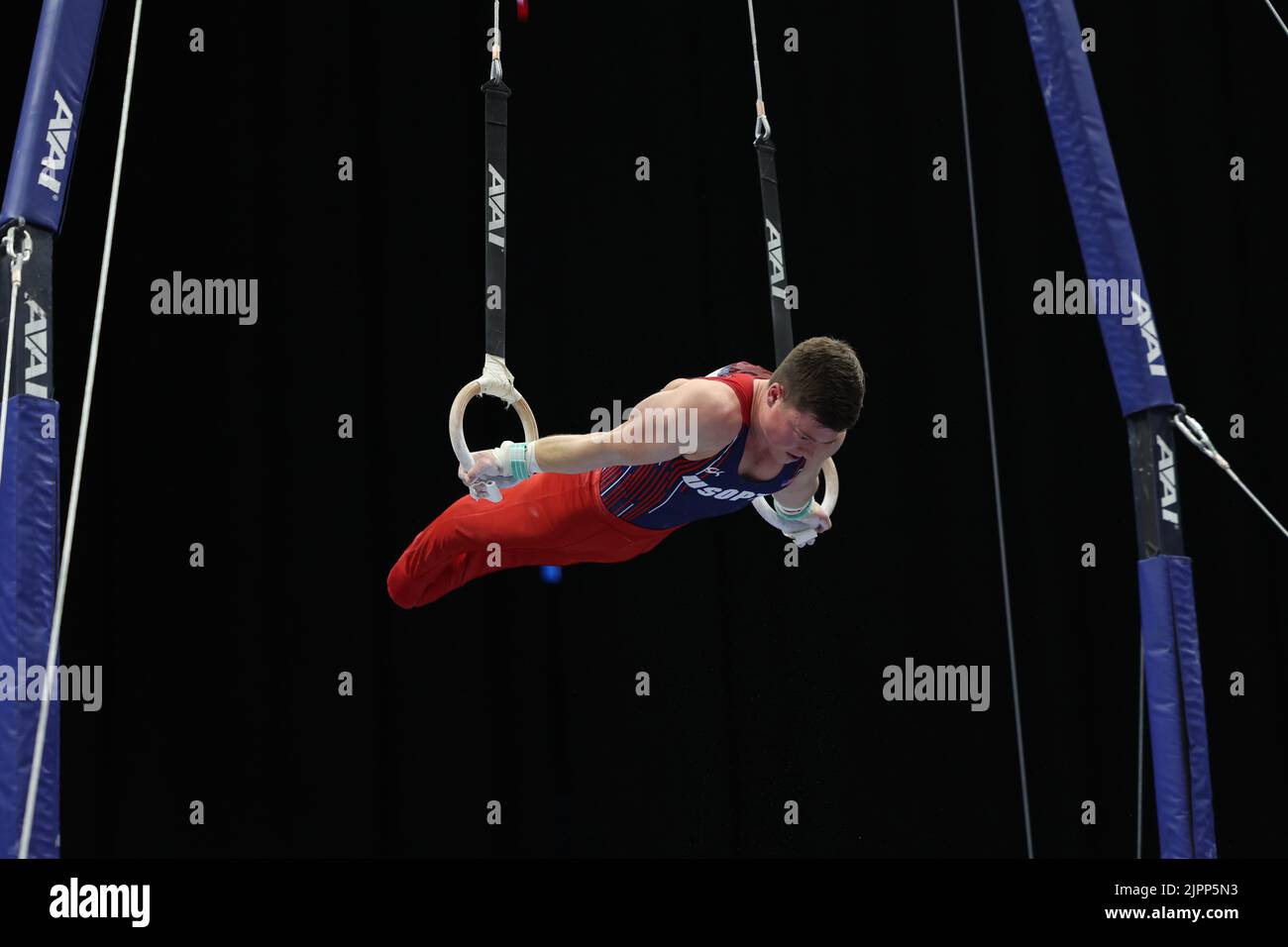 August 18, 2022: Alex Diab from the USOPTC competes during men's ...