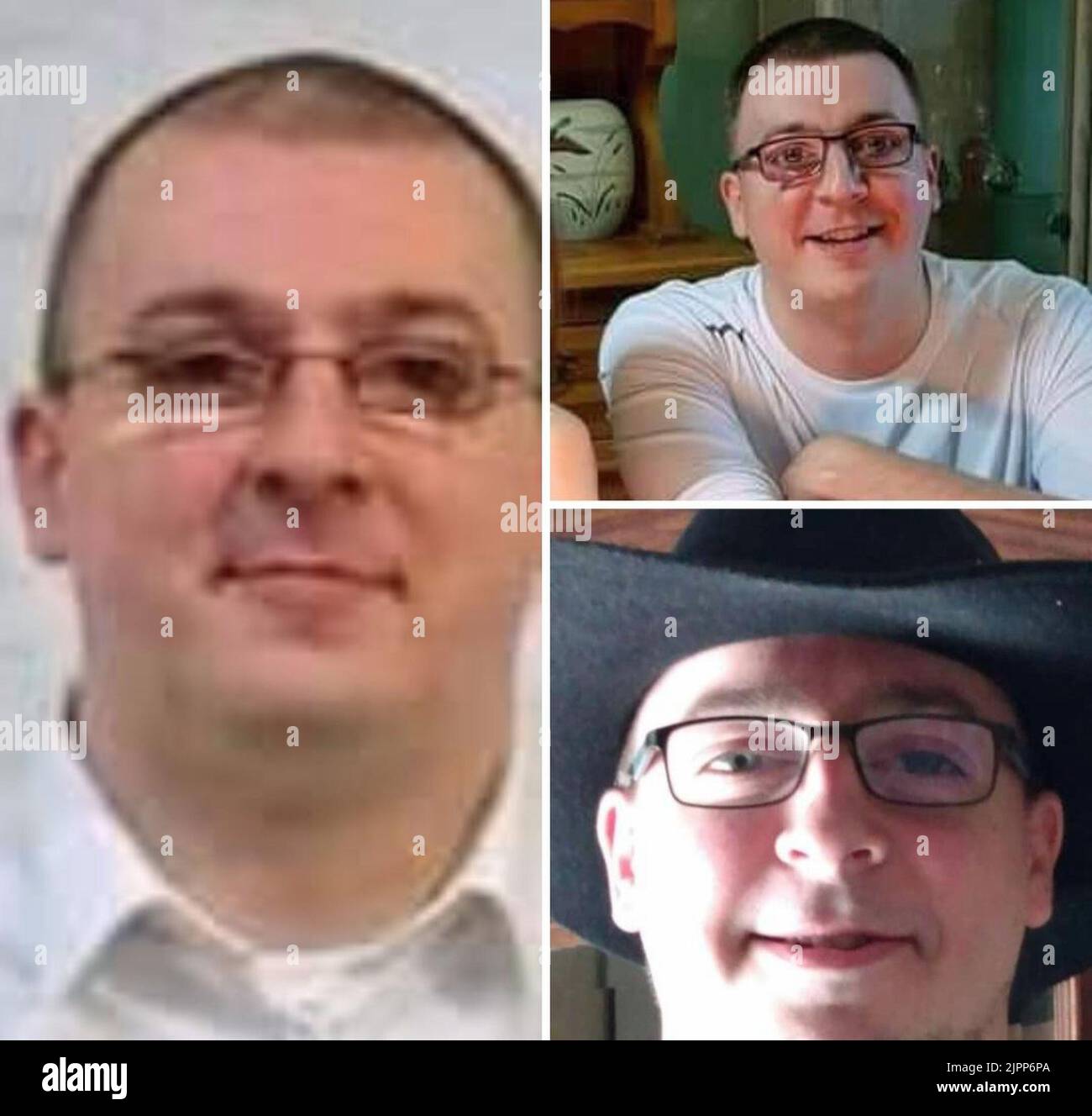 HANDOUT PICTURE / DISTRIBUTION REQUESTED TO BELGA  This undated file photo, released on Friday 19 August 2022, by the federal police shows the 34-year-old Damien Mol, who has been missing since he left his home in Zinnik on 18 August.    BELGA PHOTO FEDERAL POLICE Stock Photo