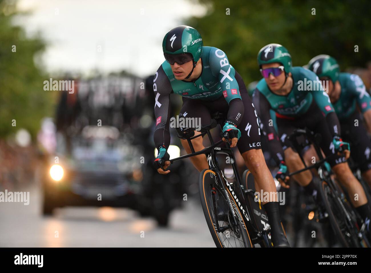 Dutch Danny van Poppel of Bora-Hansgrohe pictured in action during the ...
