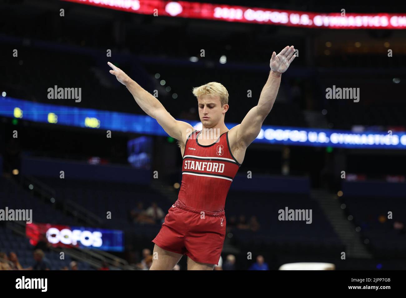 August 18, 2022 Colt Walker from Stanford competes during men's