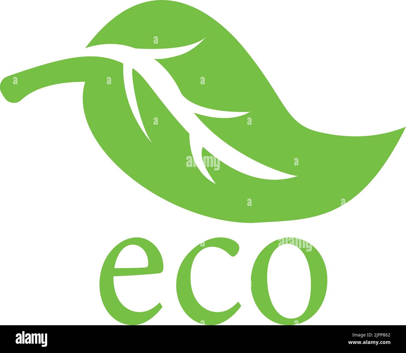 green leaf ecology nature logo element vector Stock Vector Image & Art ...