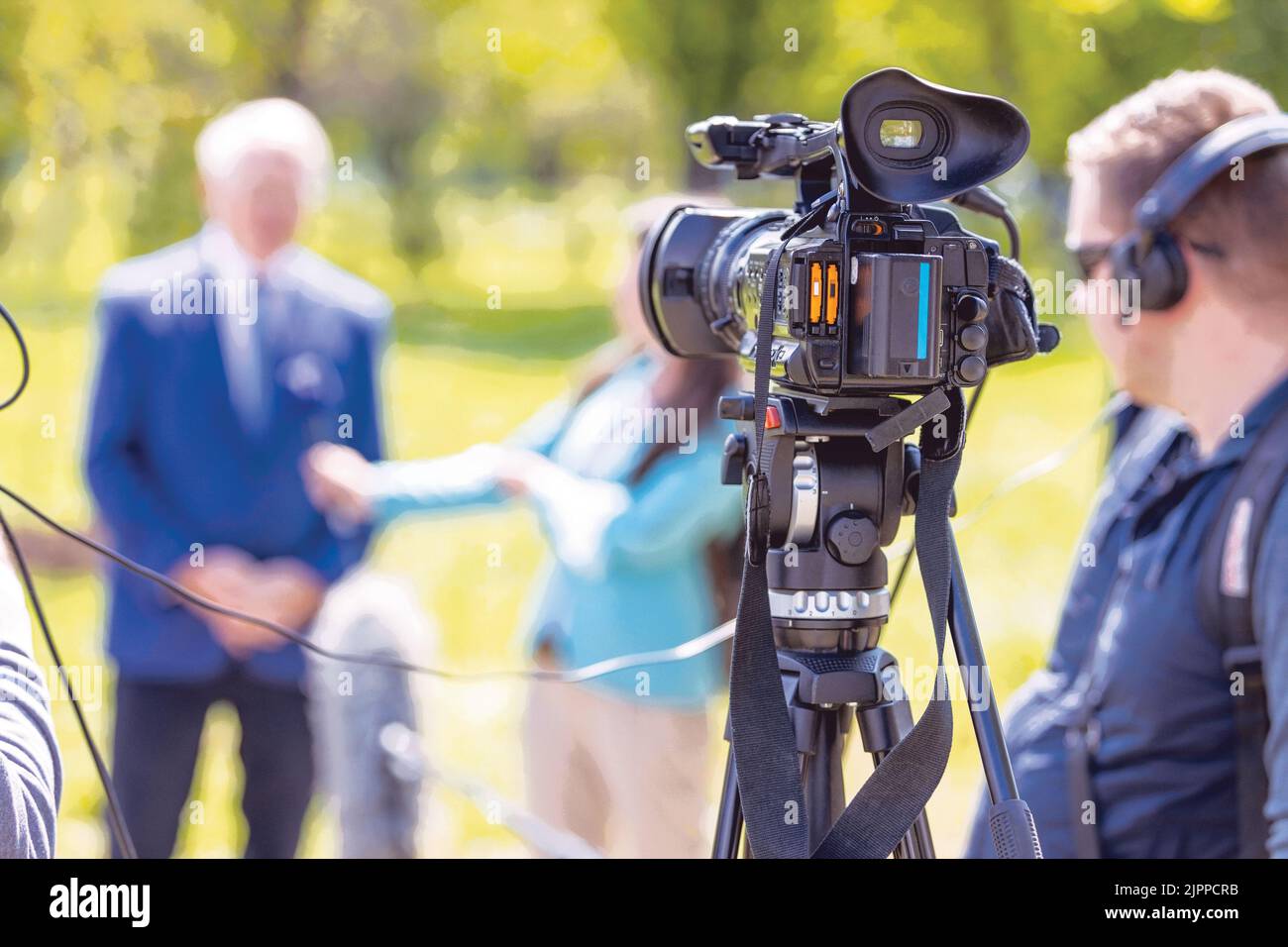 Pr Interview Chief public relations officer hi-res stock photography and images - Alamy