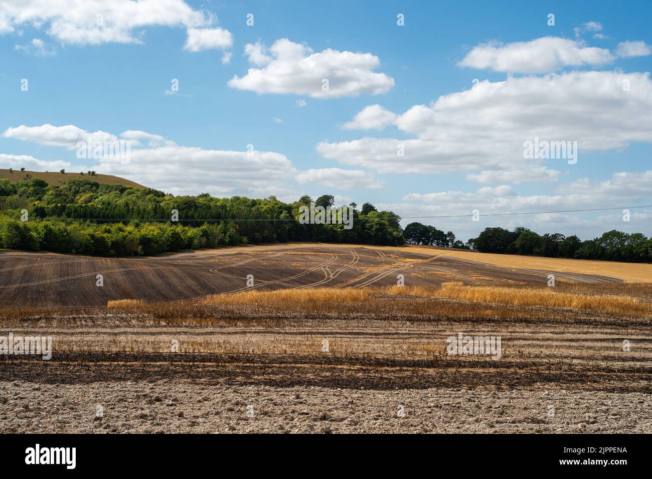 Wendover, Buckinghamshire, UK. 19th August, 2022. The aftermath of a