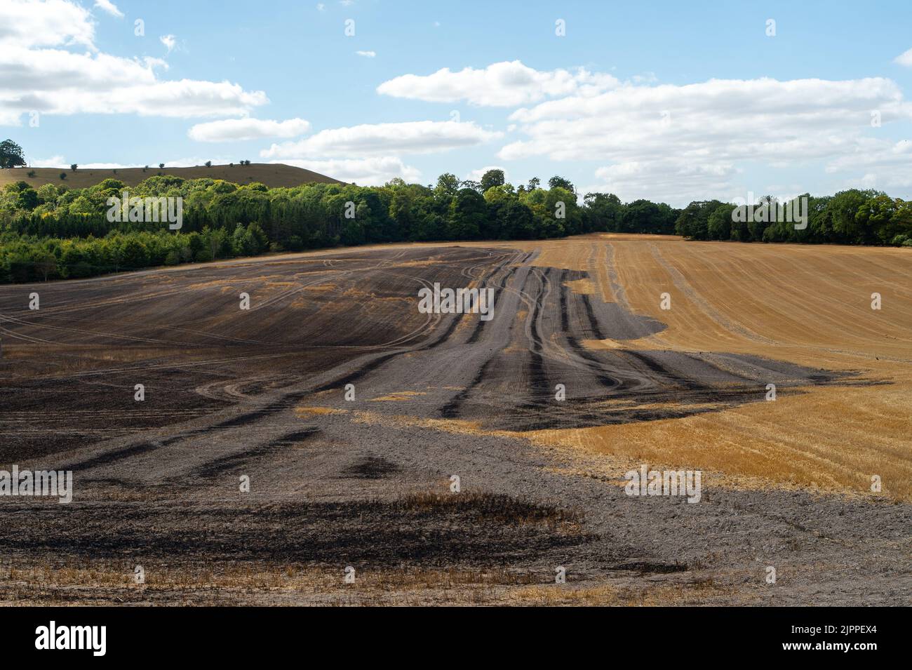 Wendover, Buckinghamshire, UK. 19th August, 2022. The aftermath of a