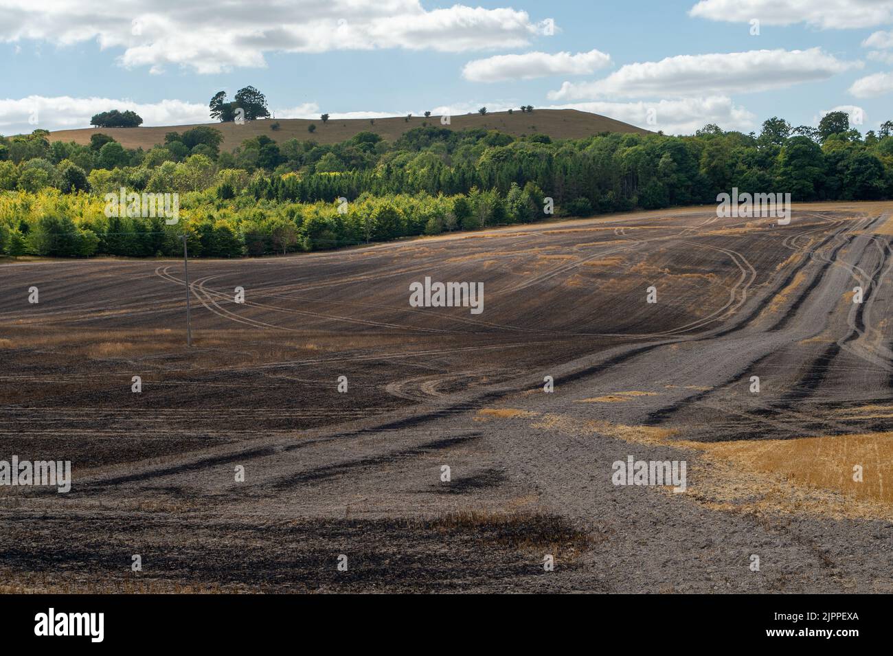 Wendover, Buckinghamshire, UK. 19th August, 2022. The aftermath of a