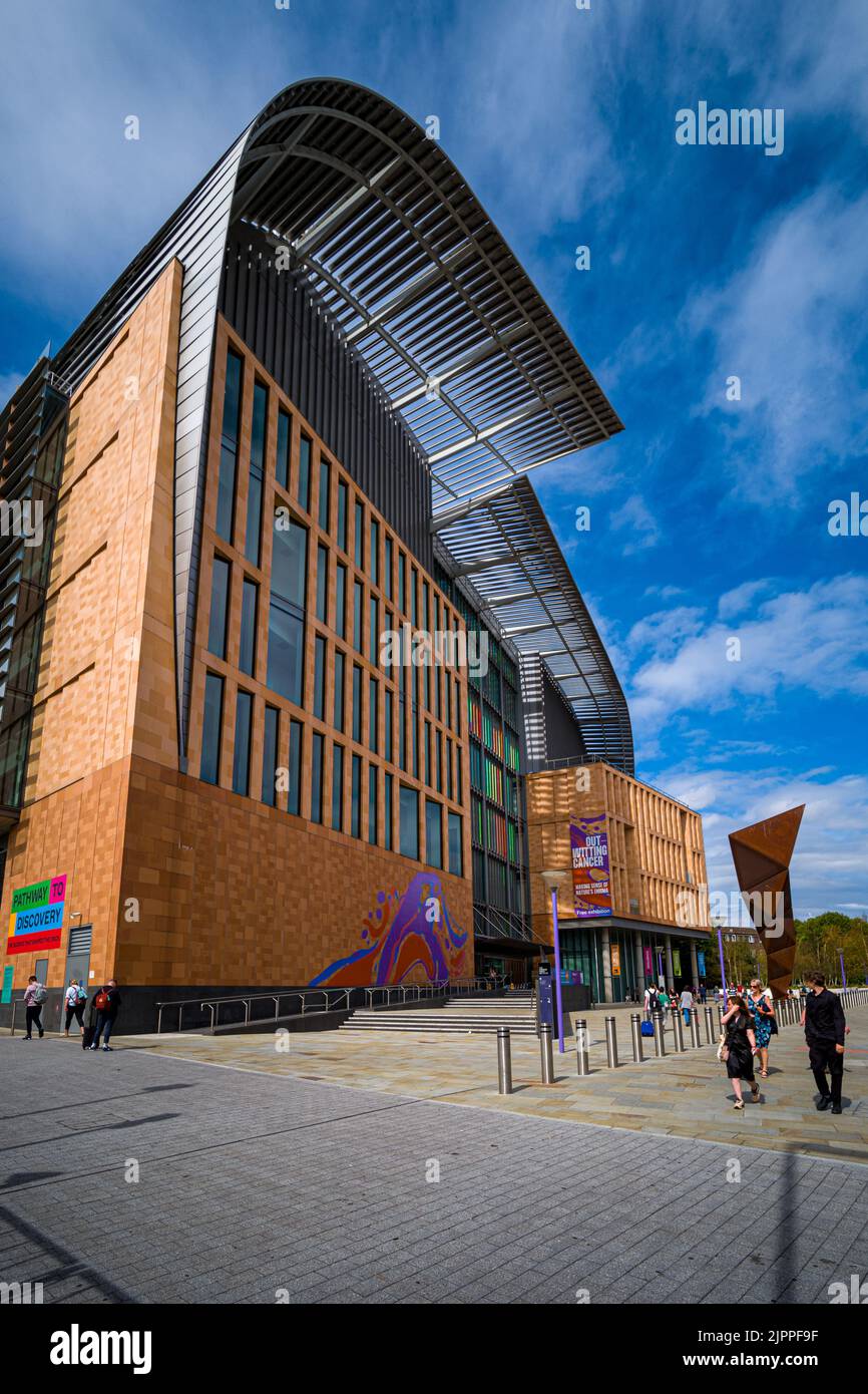 The Crick London - The Francis Crick Institute London  - a new biomedical research institute opened in August 2016.  Architects: HOK and PLP Stock Photo