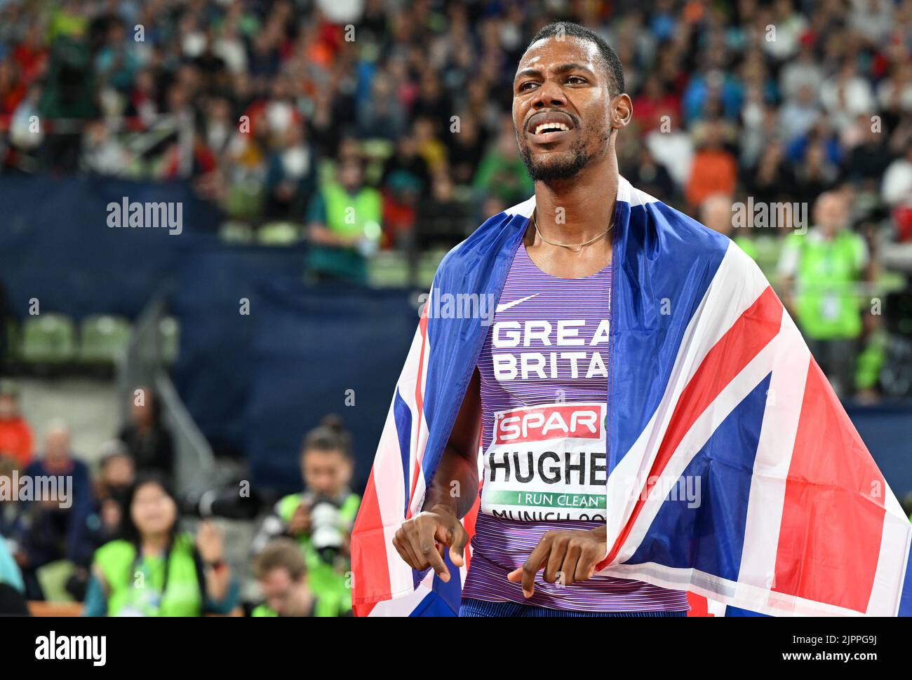 Munich, Germany. 19th Aug, 2022. Athletics European Championships