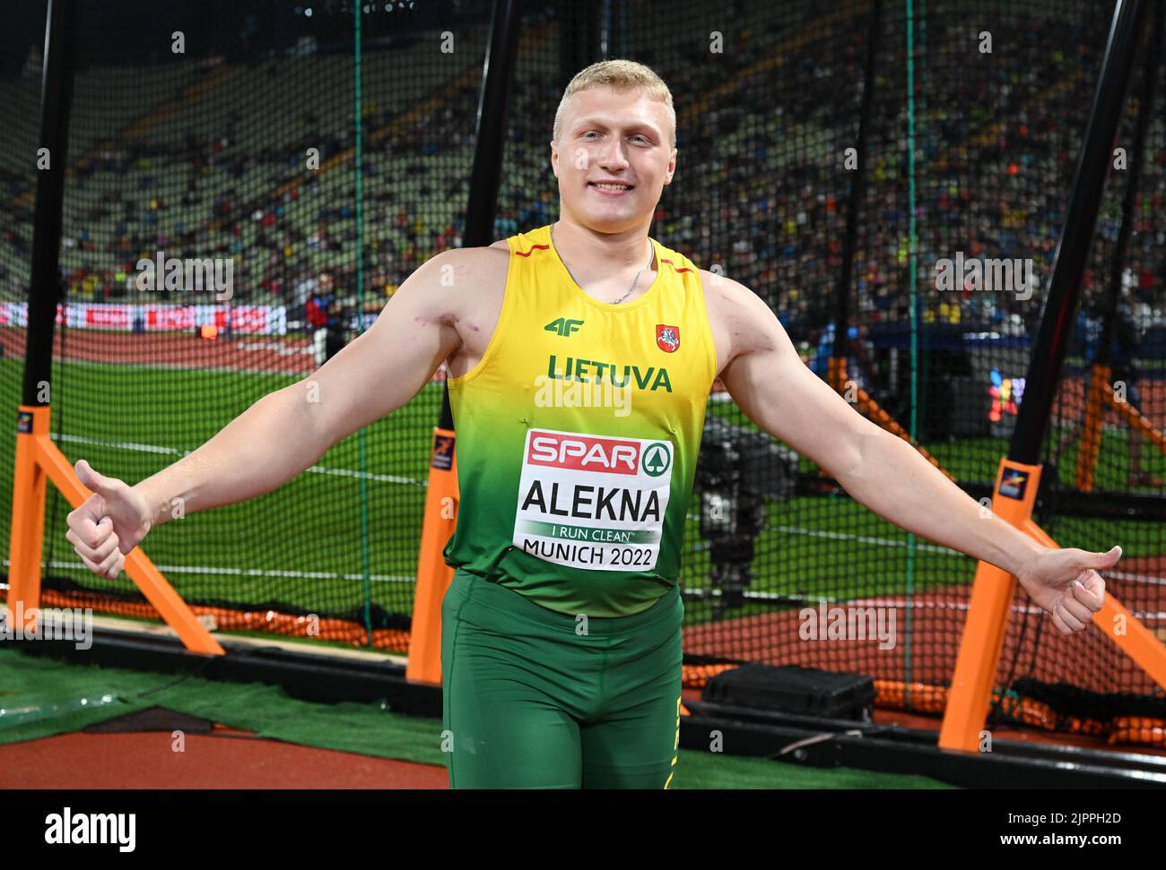 Munich, Germany. 19th Aug, 2022. Athletics European Championships