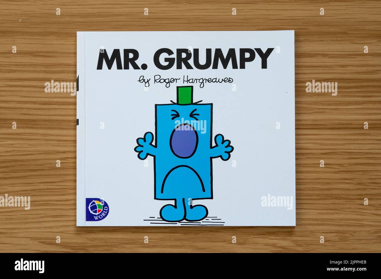 CHESTER, UNITED KINGDOM - JULY 31ST 2022: Mr Grumpy, front cover of Mr Men series of books Stock Photo