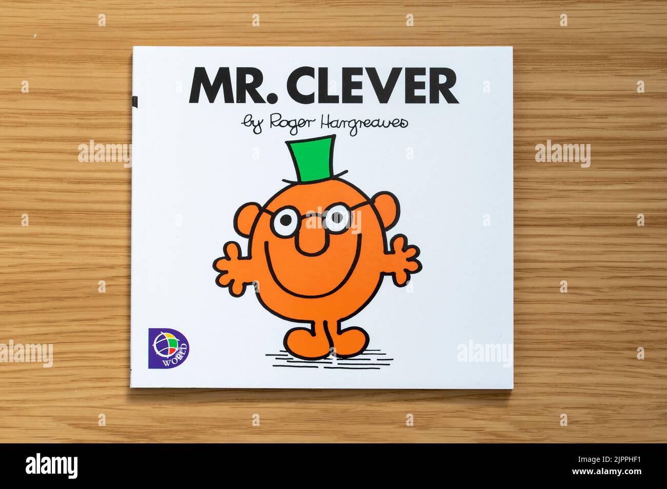 CHESTER, UNITED KINGDOM - JULY 31ST 2022: Mr Clever, front cover of Mr Men series of books Stock Photo
