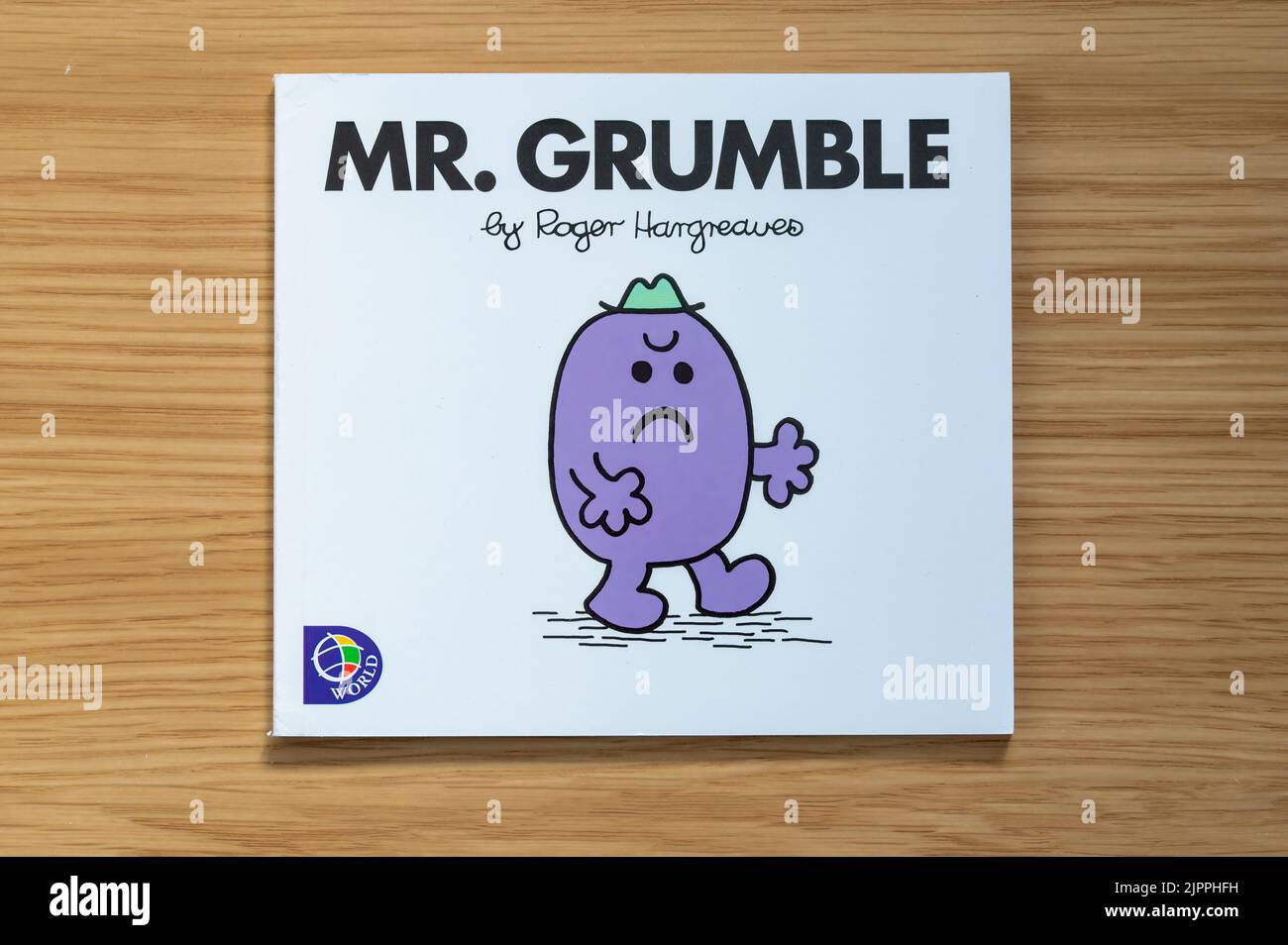 CHESTER, UNITED KINGDOM - JULY 31ST 2022: Mr Grumble, front cover of Mr Men series of books Stock Photo