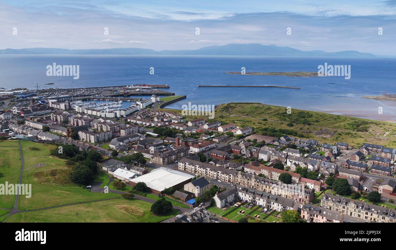 Isle of arran aerial hires stock photography and images Alamy