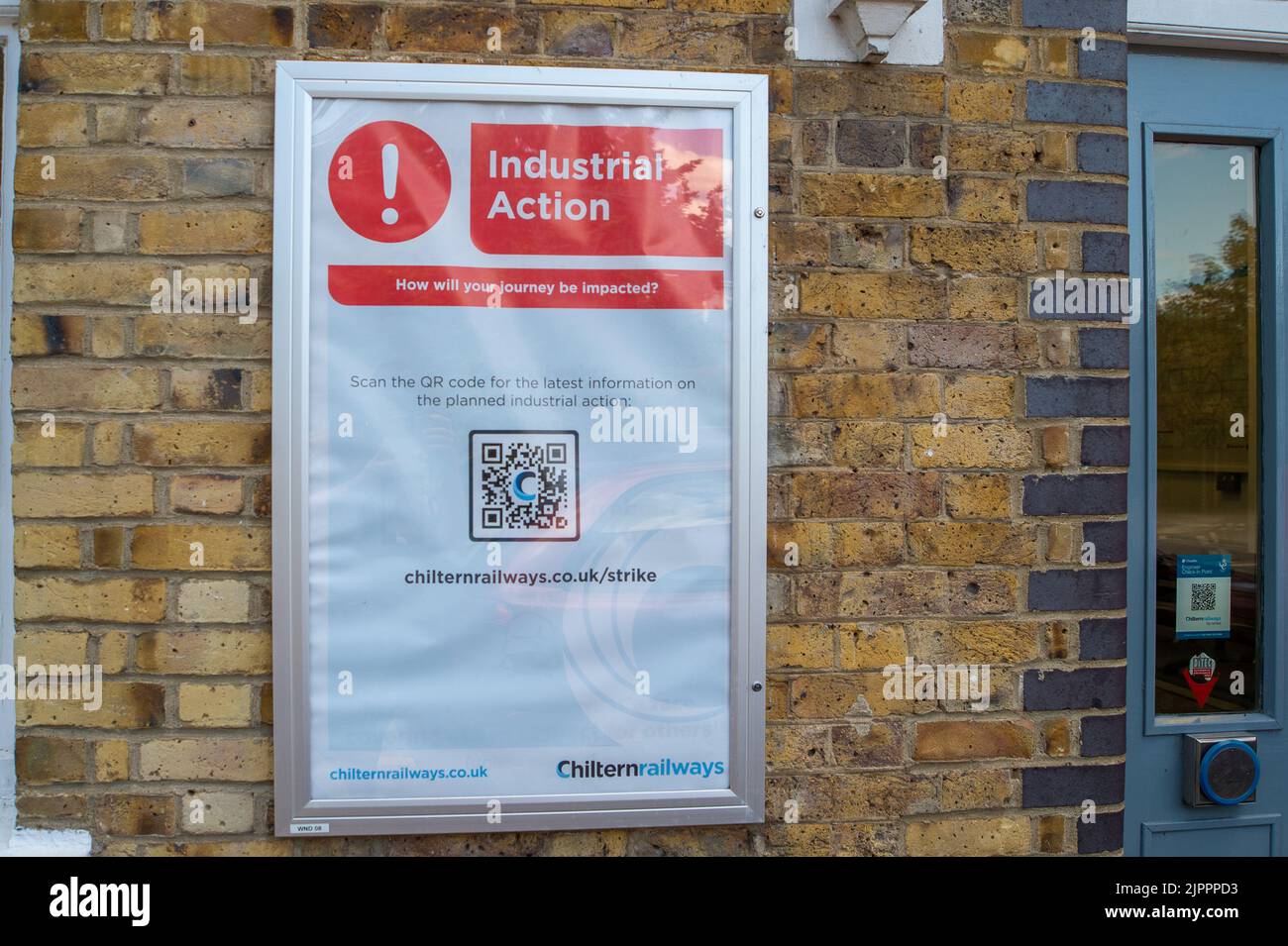 Wendover, Buckinghamshire, UK. No trains were running on the Chiltern