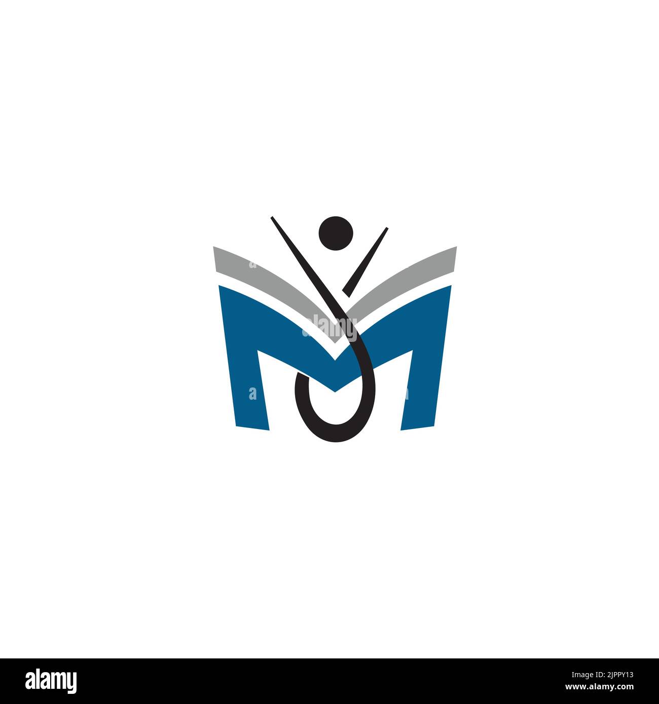 graduated logo universty symbol  education icon vector Stock Vector