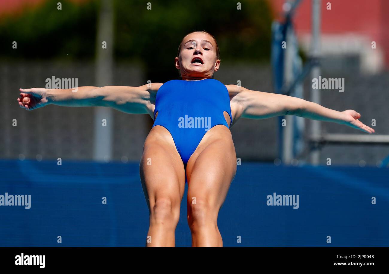 Rome, Italy, 16th August 2022. Helle Tuxen of Norway competes in the ...