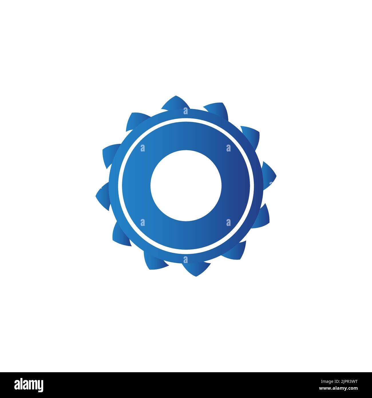 Gear Logo template vector icon illustration design Stock Vector