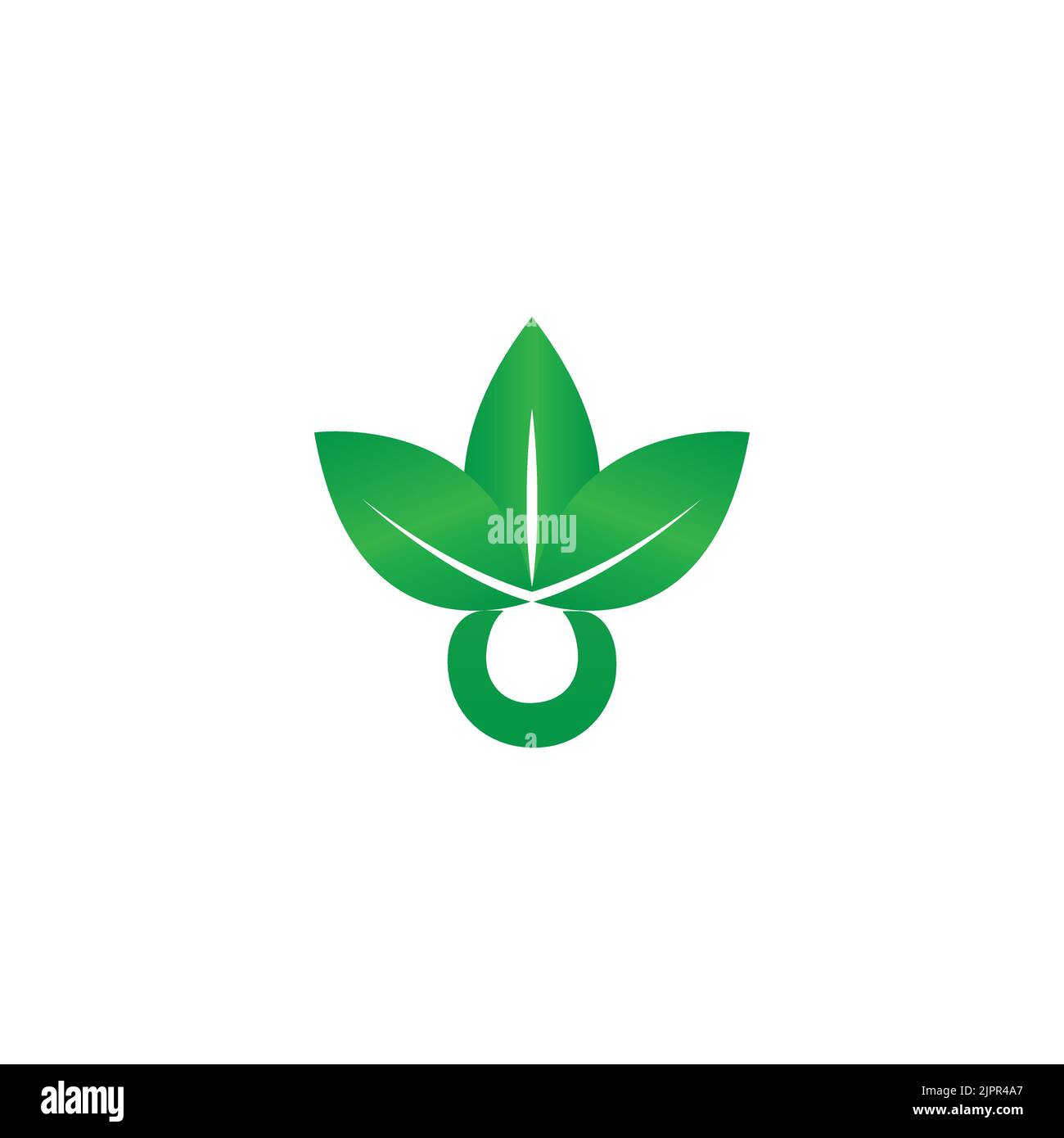 foliage logo, leaf, plant icon Stock Vector