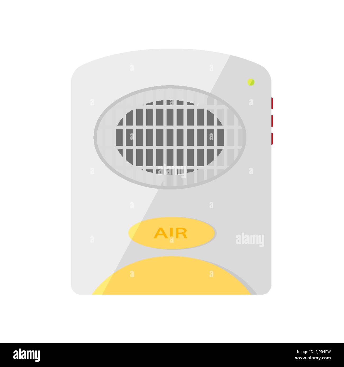 Air purifier portable system floor standing flat. Clean house cleaning