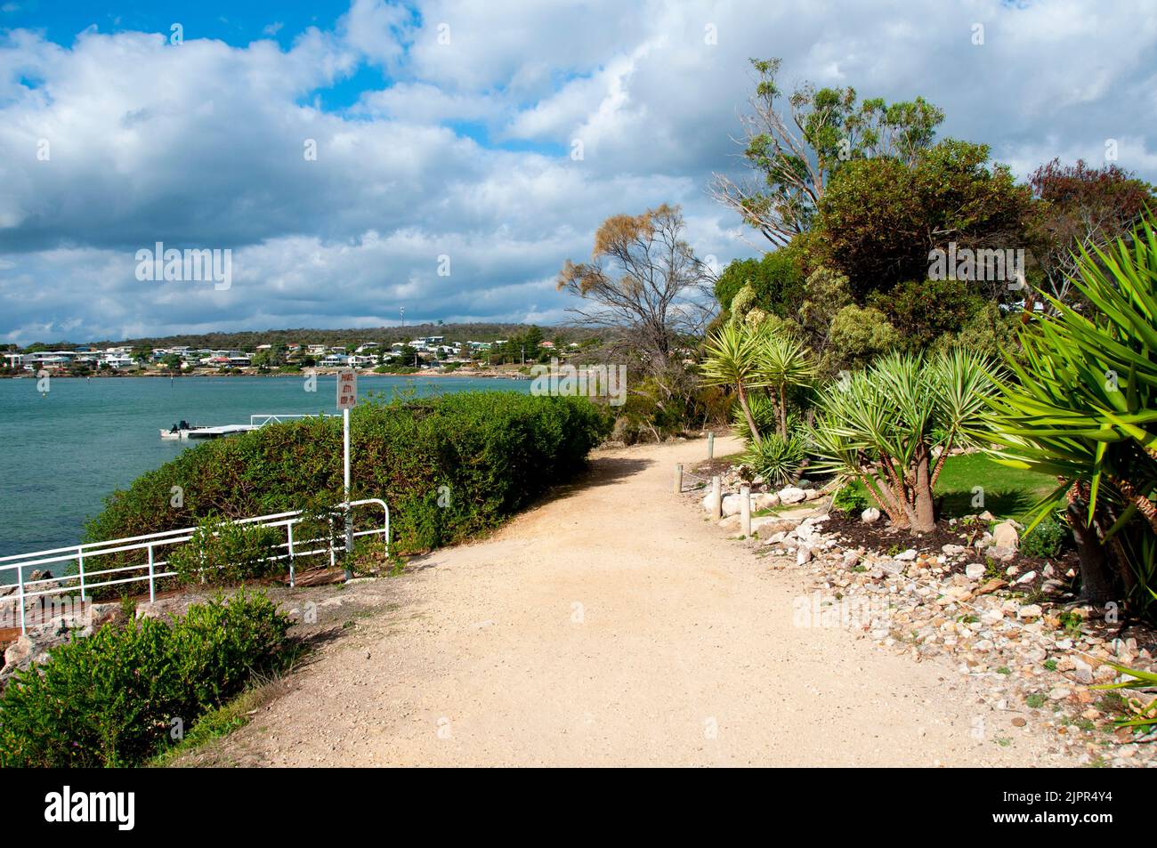 Oyster Walk in Coffin Bay South Australia Stock Photo Alamy