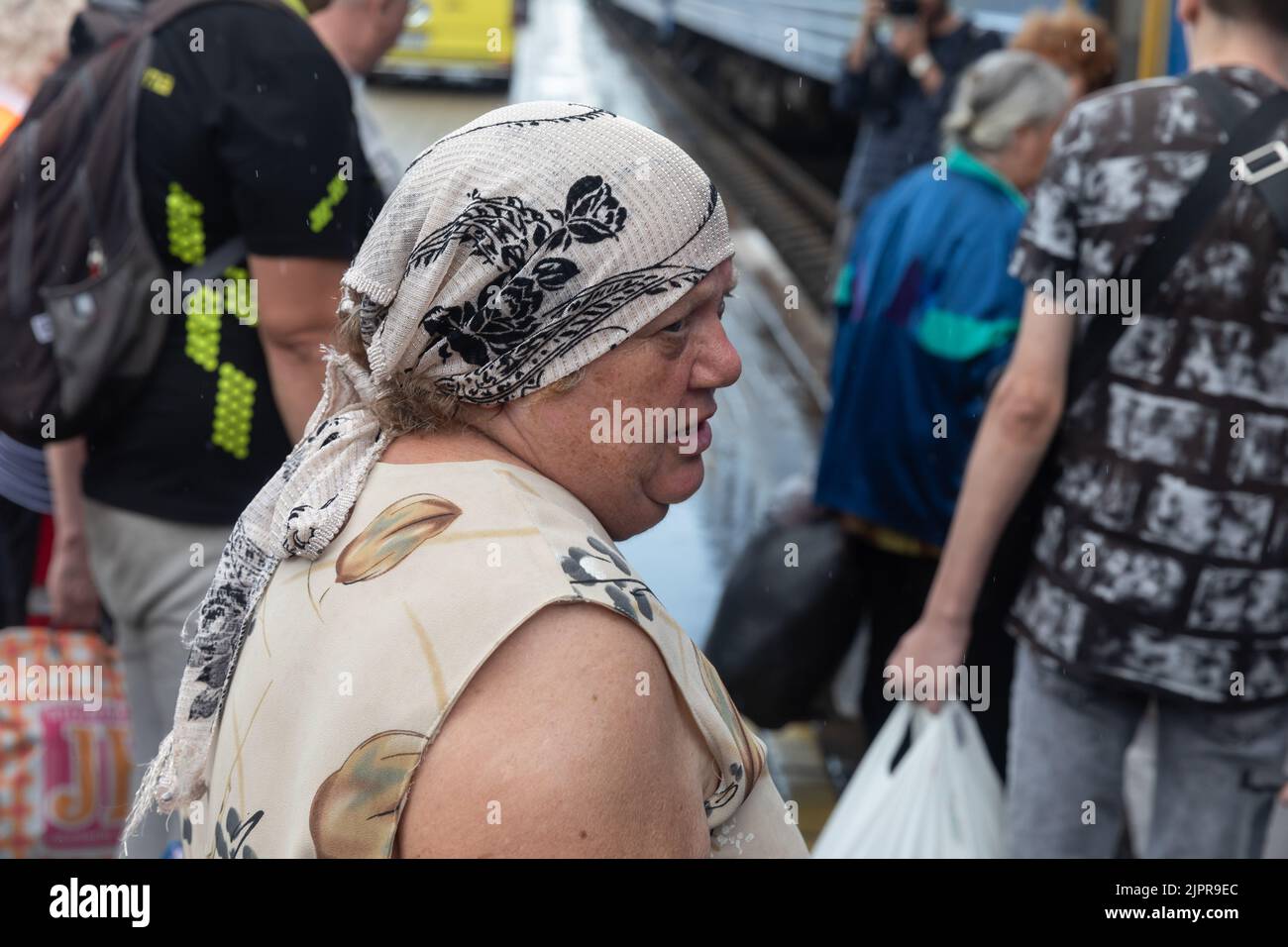 Evacuation of the ladies hi-res stock photography and images - Alamy