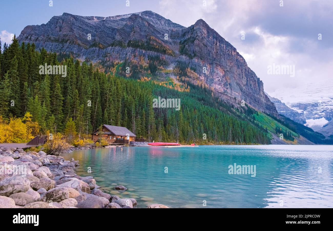 Lake Louise Canadian Rockies Banff national park, Beautiful autumn ...