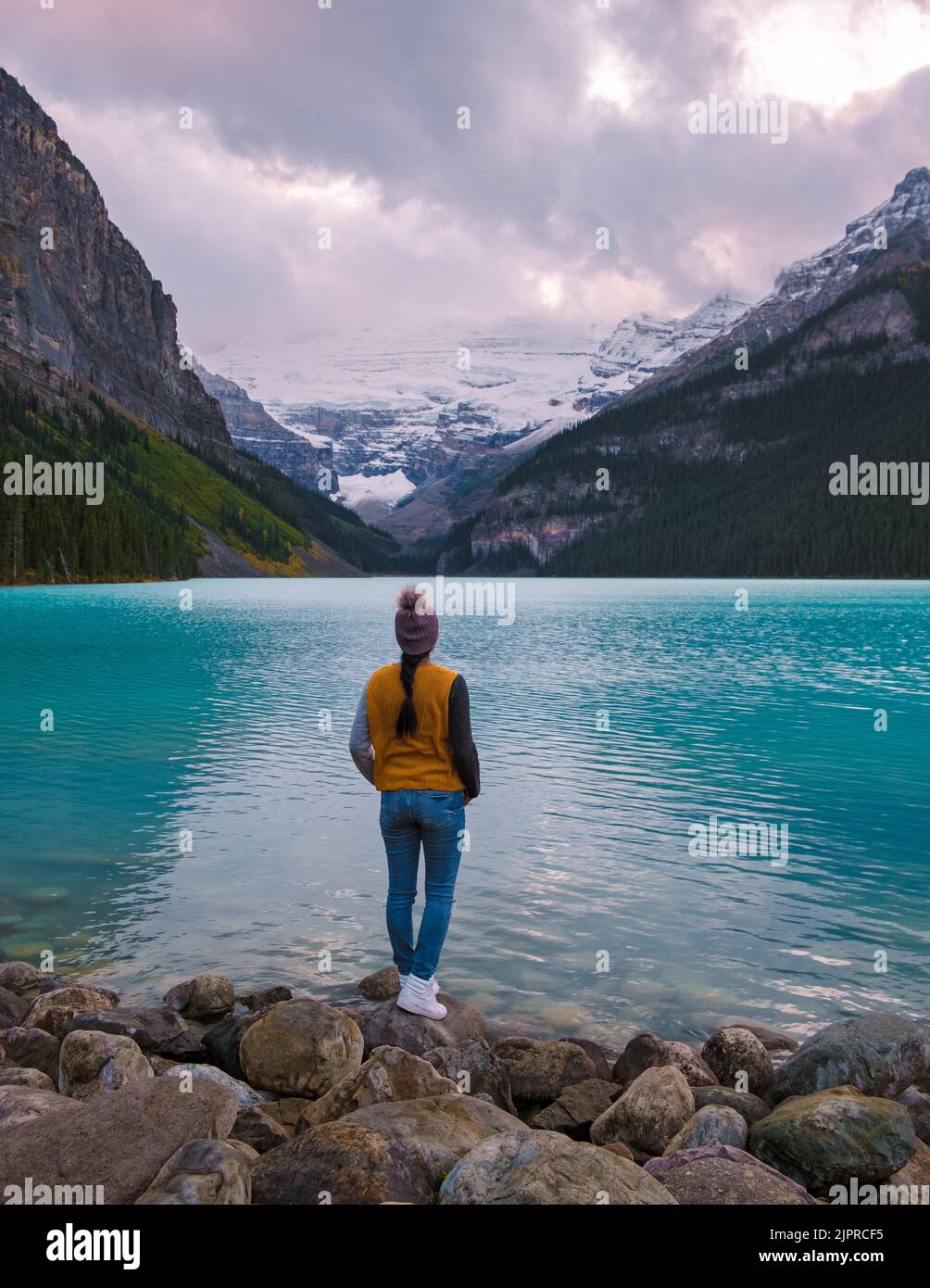 Lake Louise Canadian Rockies Banff national park, Beautiful autumn ...