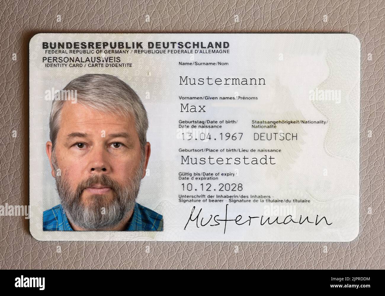 Identity Card Man 55 Years Old Biometric Passport Photo Stock Photo identity-card-card-identification-identity-id-employee-card