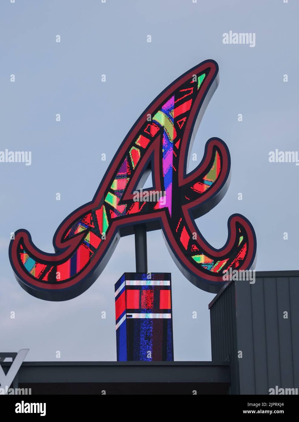 Atlanta braves logo hi-res stock photography and images - Alamy