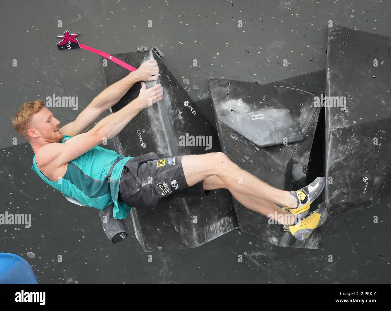 Munich, Germany. 18th Aug, 2022. Climbing European Championships