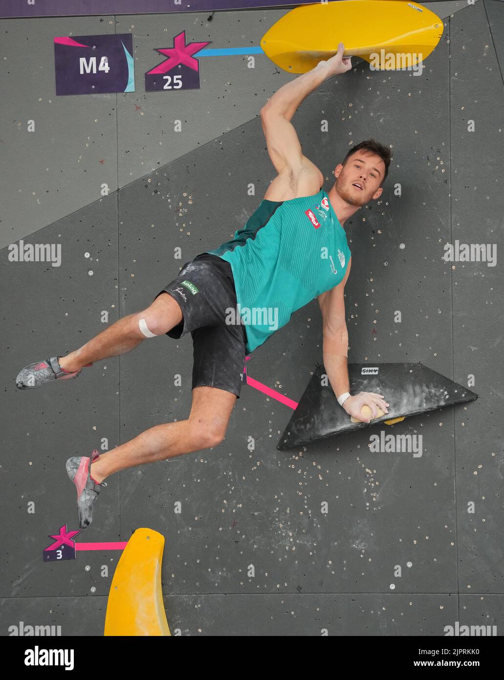 Munich, Germany. 18th Aug, 2022. Climbing European Championships