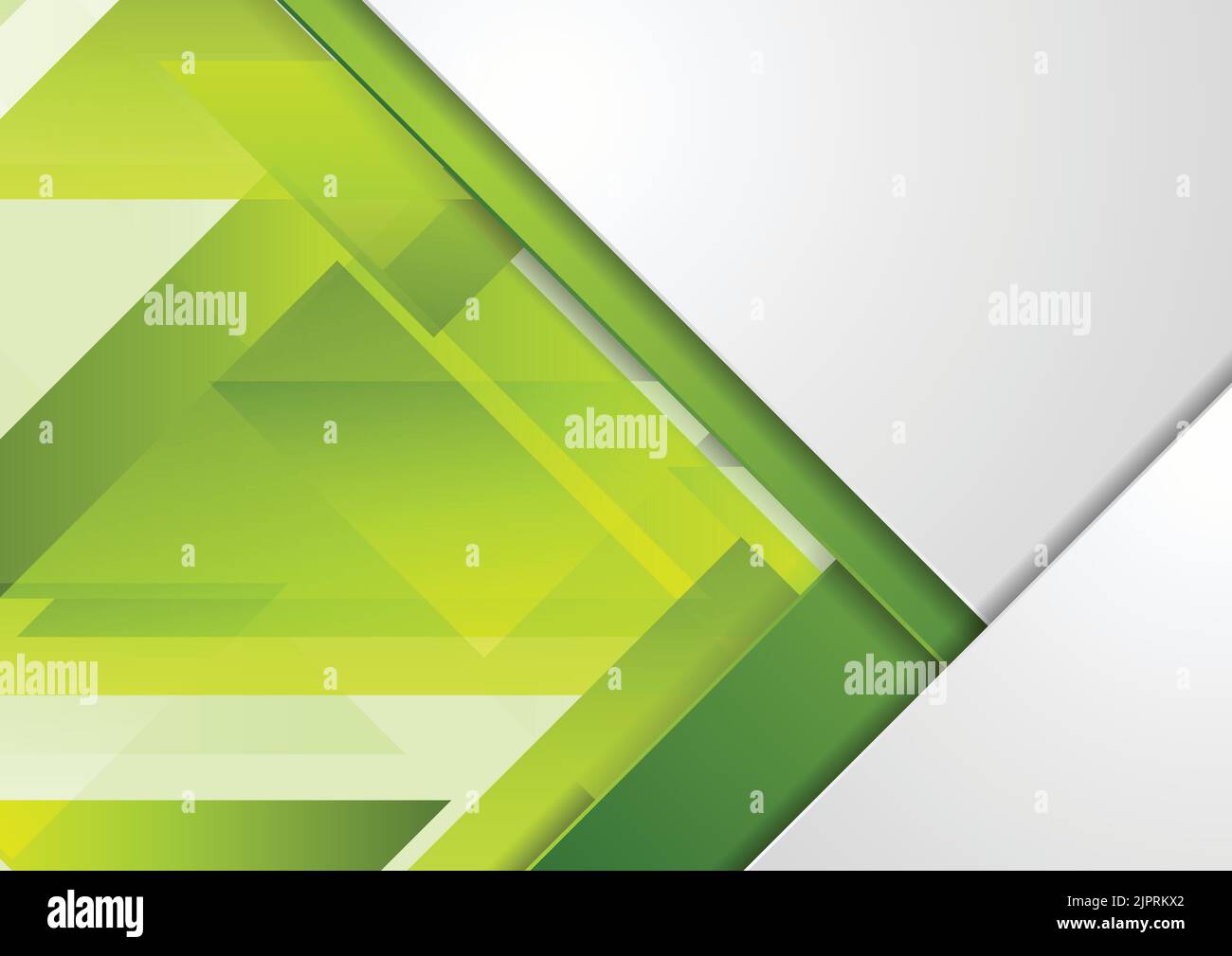 Bright green tech corporate material background. Vector illustration Stock Vector