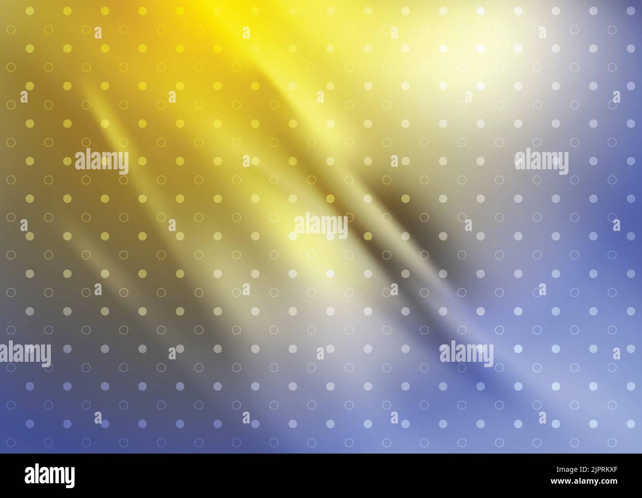 Bright blue and yellow smooth gradient abstract background. Vector