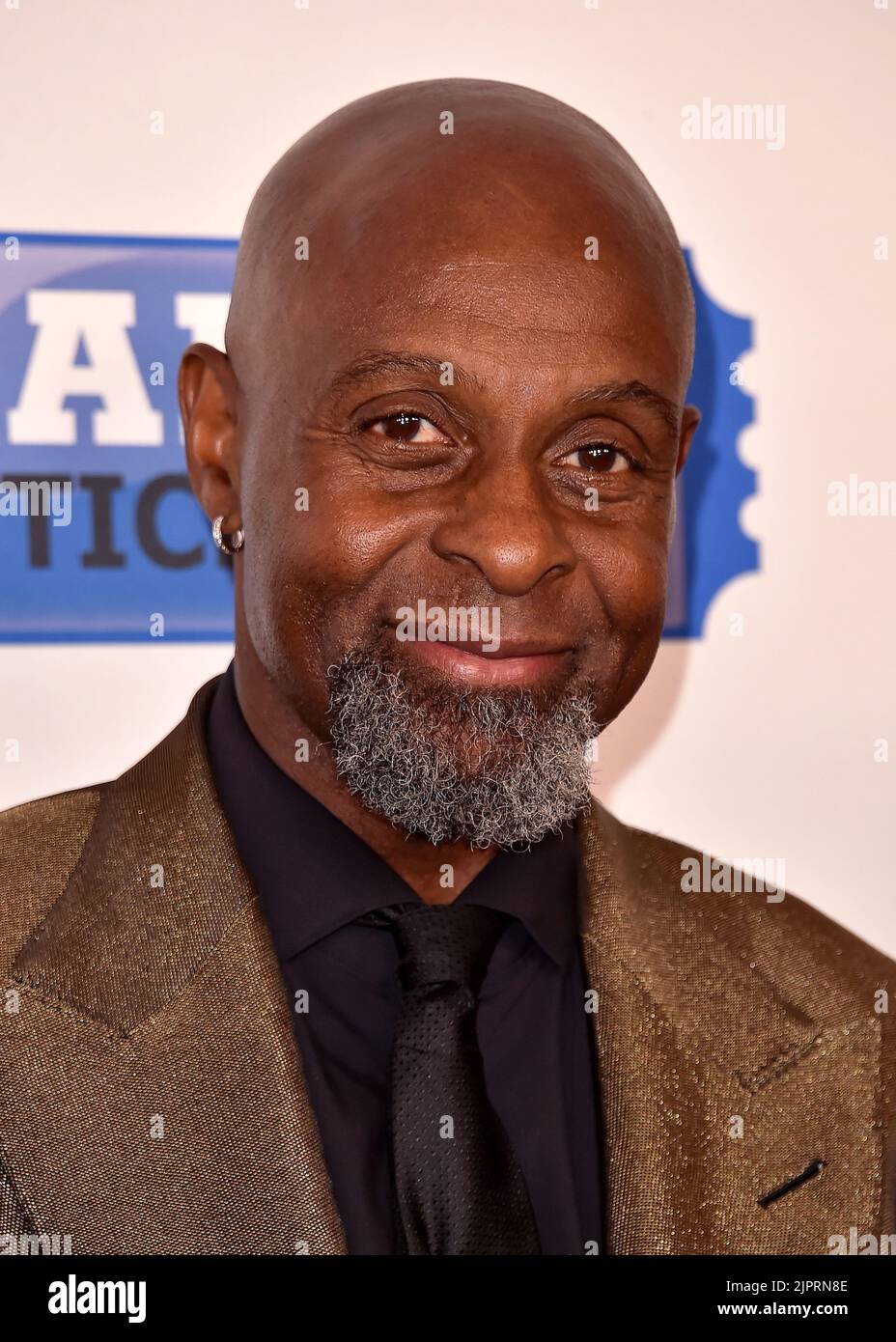 Jerry Rice walking the red carpet at the Harold and Carole Pump ...