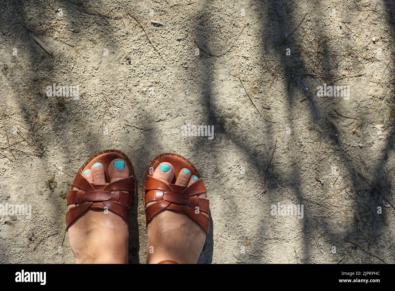 Grungy Sandal in Tan Grungy Sandal in Tan