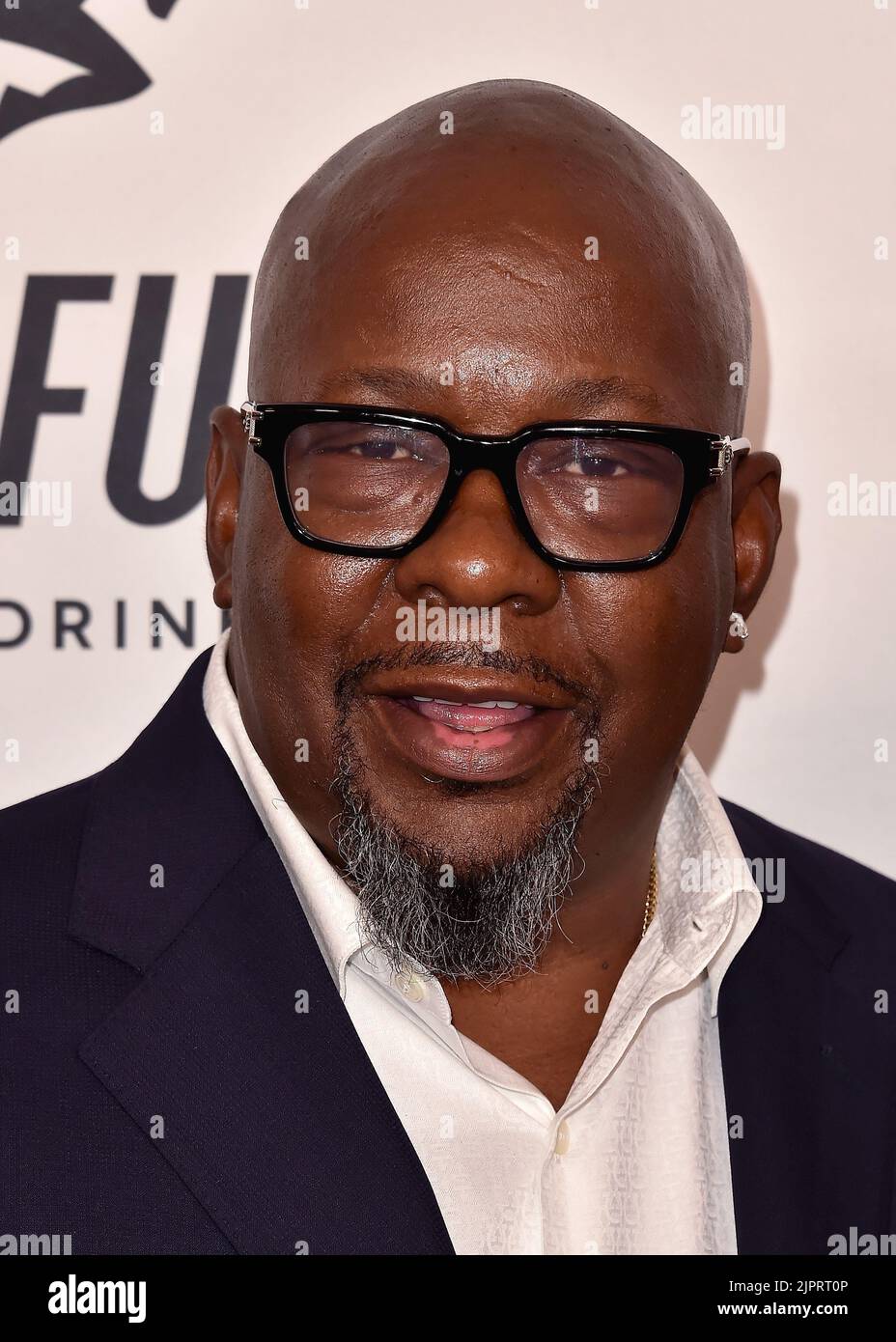 Bobby Brown walking the red carpet at the Harold and Carole Pump Foundation Gala at the Beverly Hilton in Beverly Hills, CA on August 19, 2022. (Photo By Scott Kirkland/Sipa USA) Stock Photo