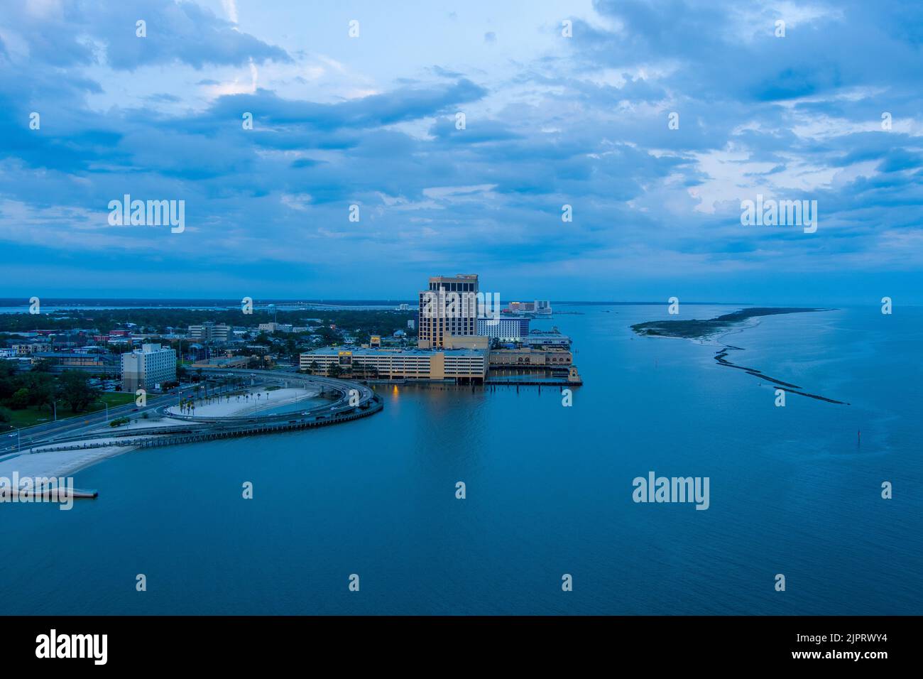 Mississippi coast aerial hi-res stock photography and images - Alamy