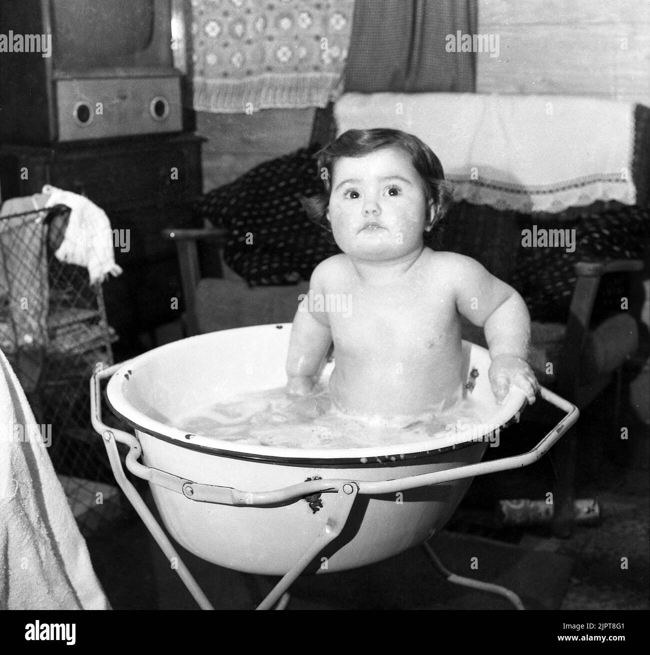 Bathtime 1960s hires stock photography and images Alamy