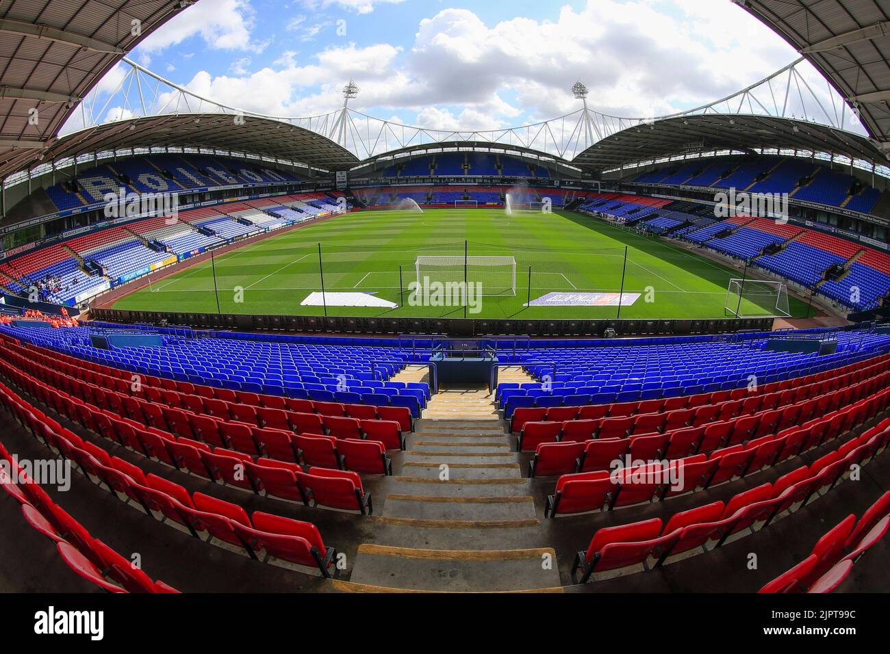 Inside the University of Bolton stadium Stock Photo Alamy